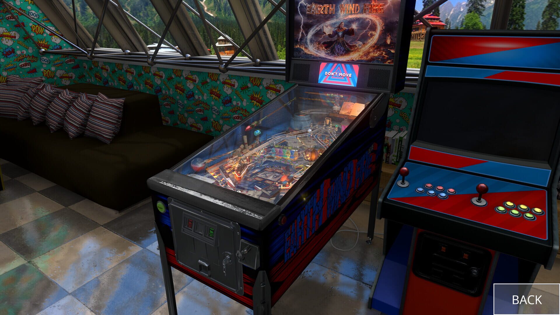 Screenshot for Zaccaria Pinball: Earth Wind Fire Deluxe Pinball Table