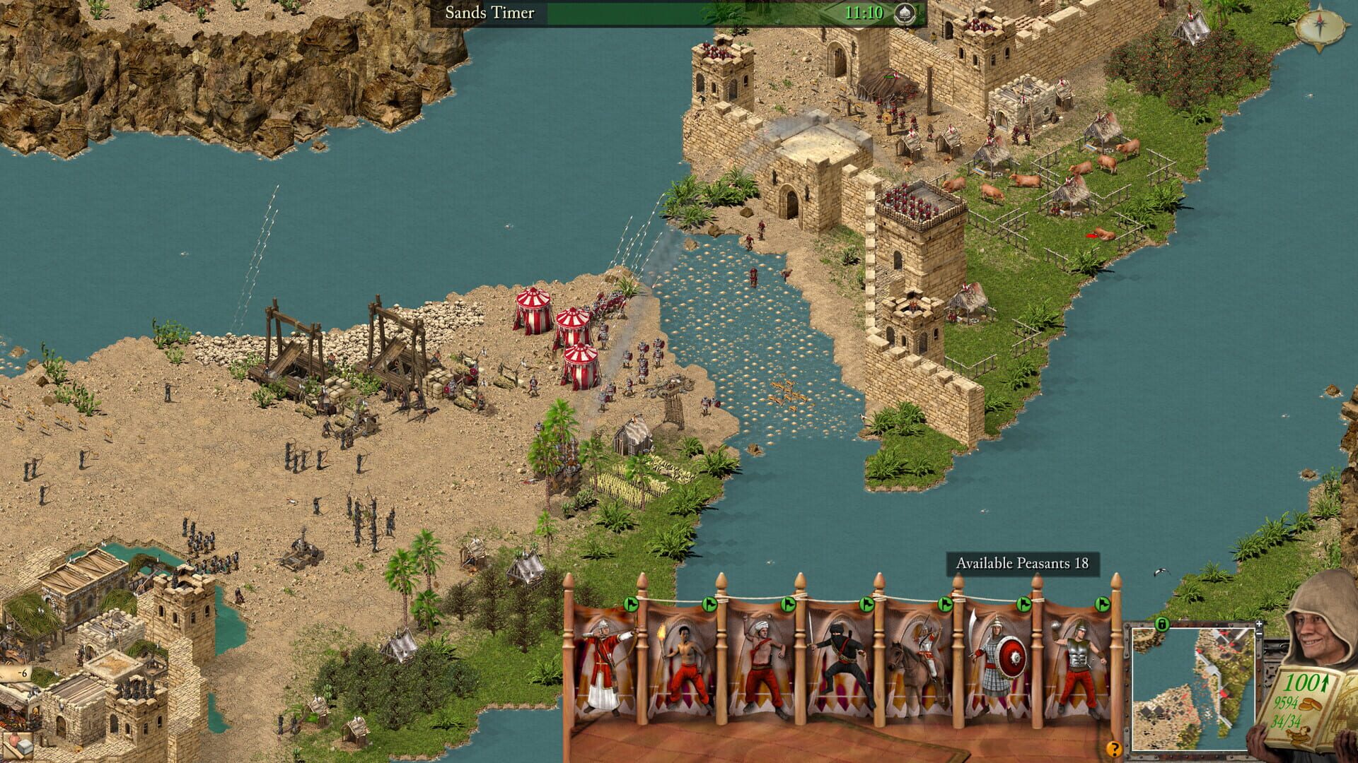 Screenshot for Stronghold Crusader: Definitive Edition - The Canary & The Trader