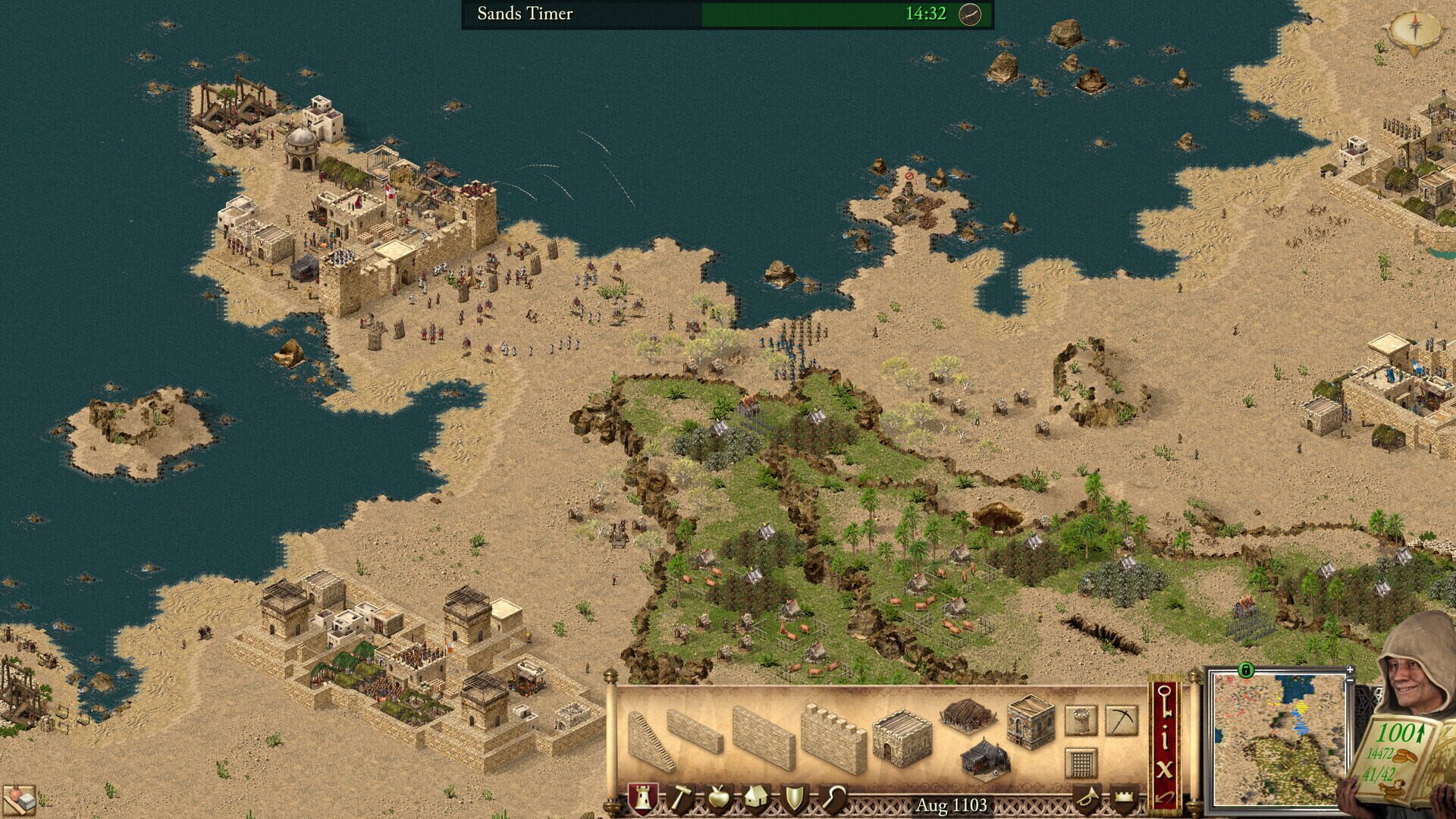 Screenshot for Stronghold Crusader: Definitive Edition - The Canary & The Trader