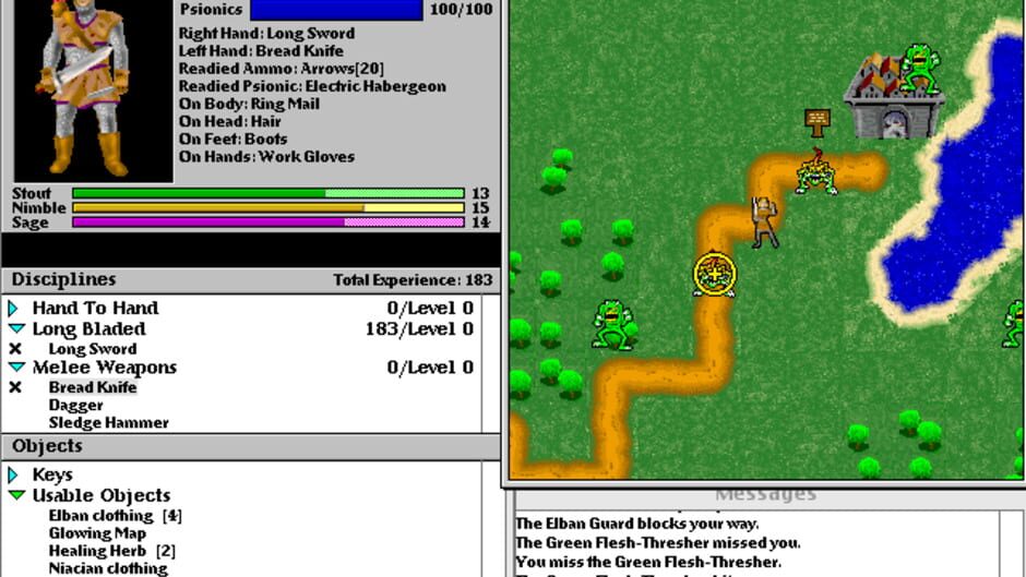 Screenshot for Odyssey: The Legend of Nemesis