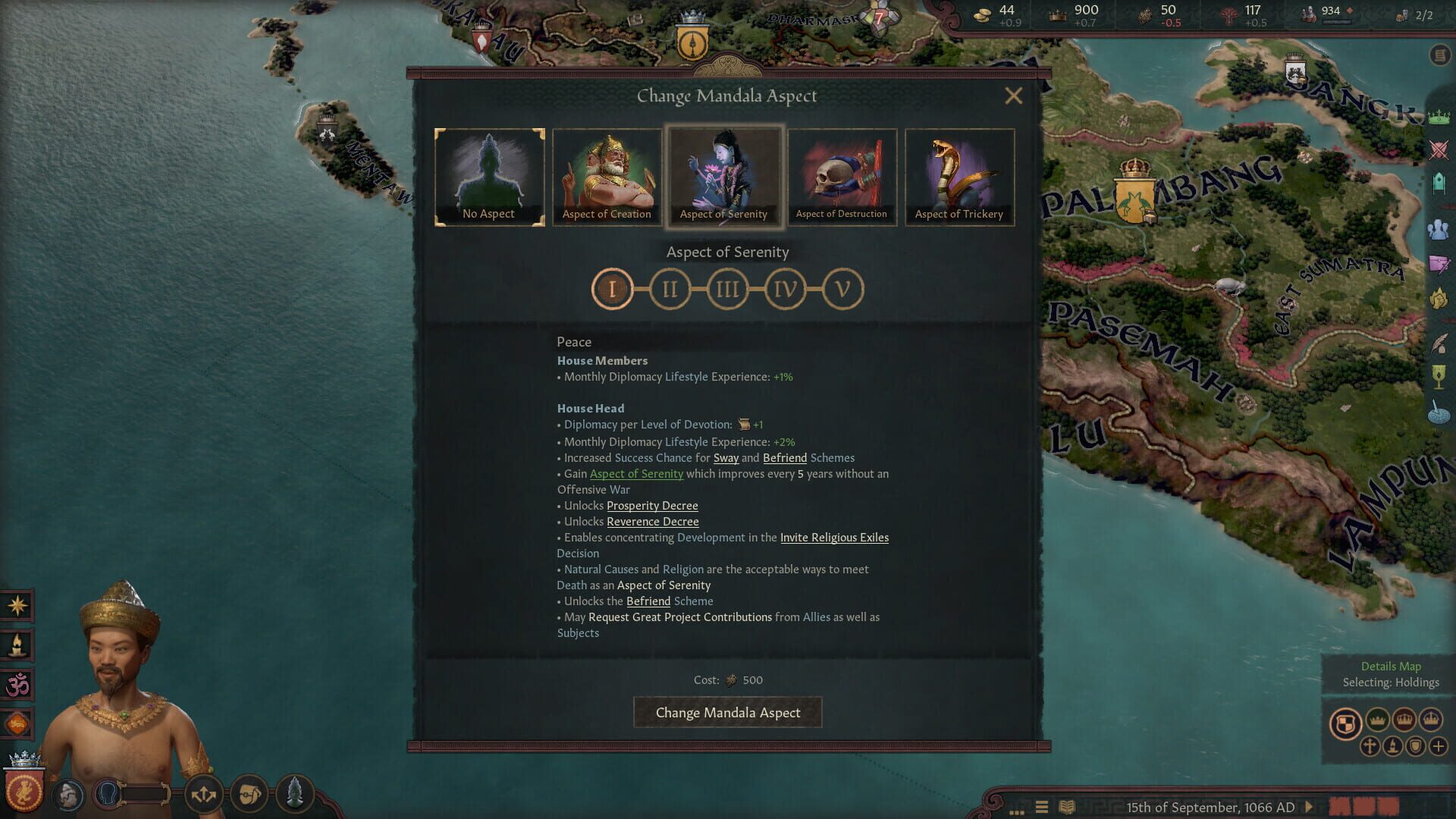 Screenshot for Crusader Kings III: All Under Heaven