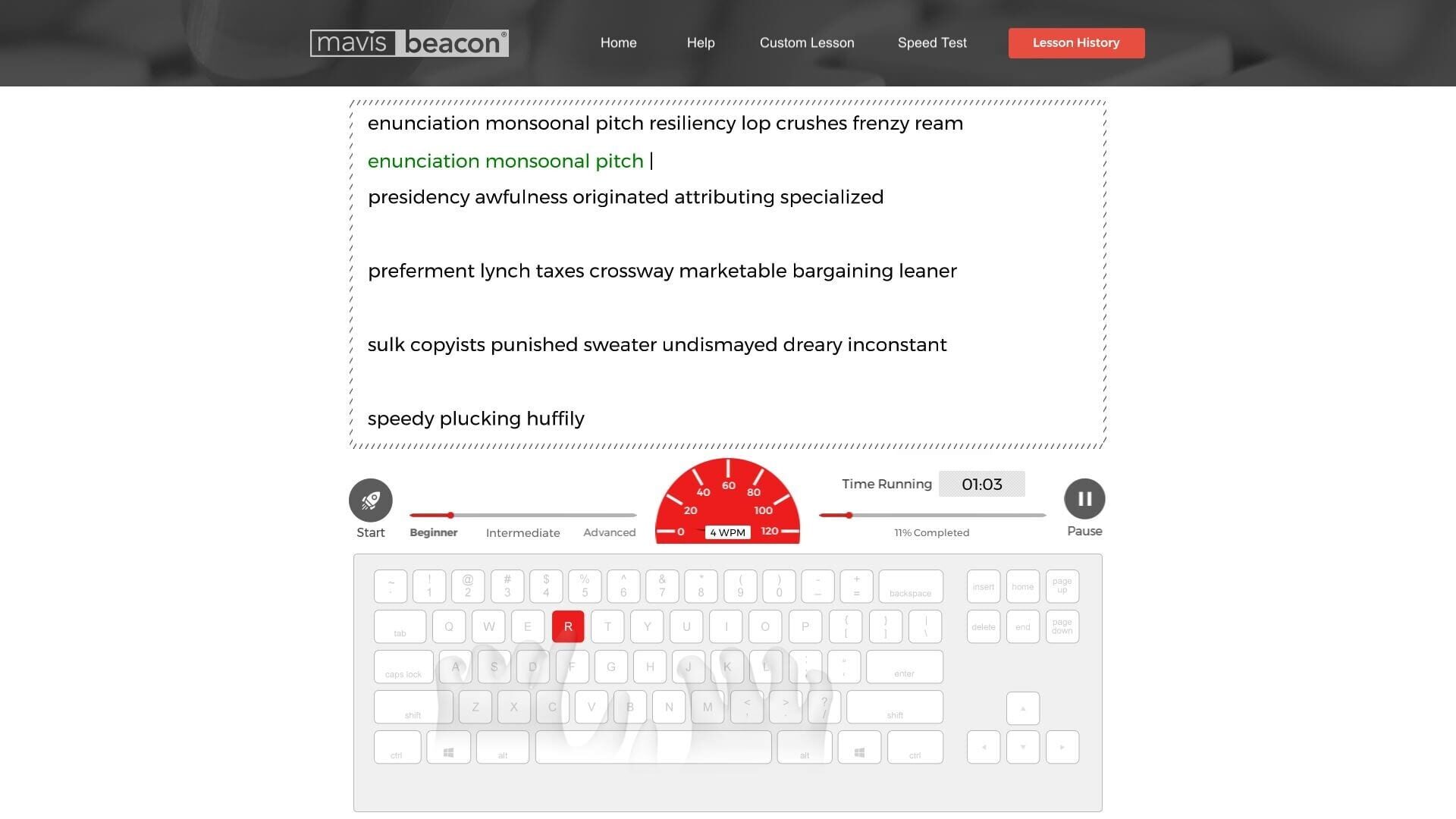 Screenshot for Mavis Beacon Teaches Typing 2020