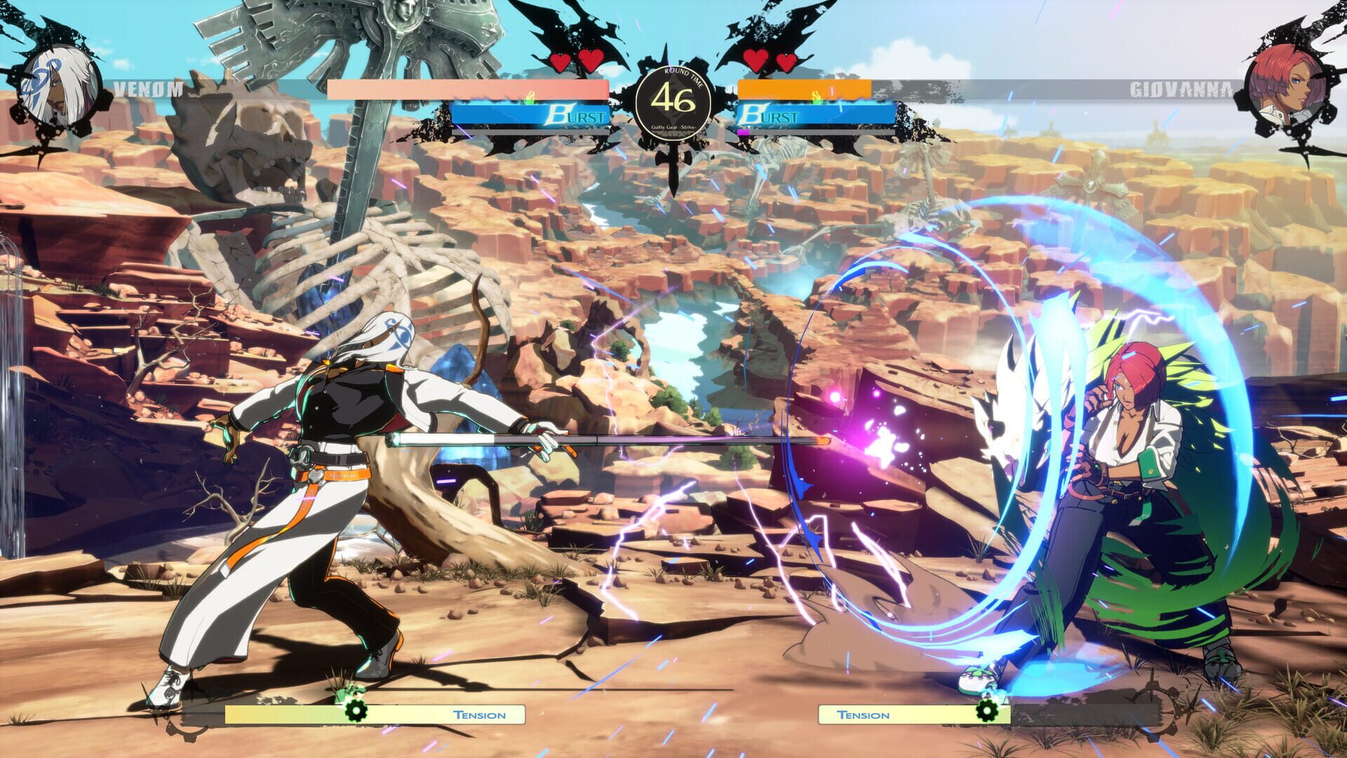 Screenshot for Guilty Gear: Strive - Additional Character 15: Venom