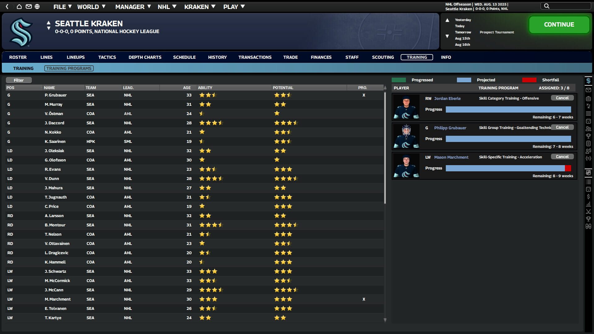 Screenshot for Franchise Hockey Manager 12