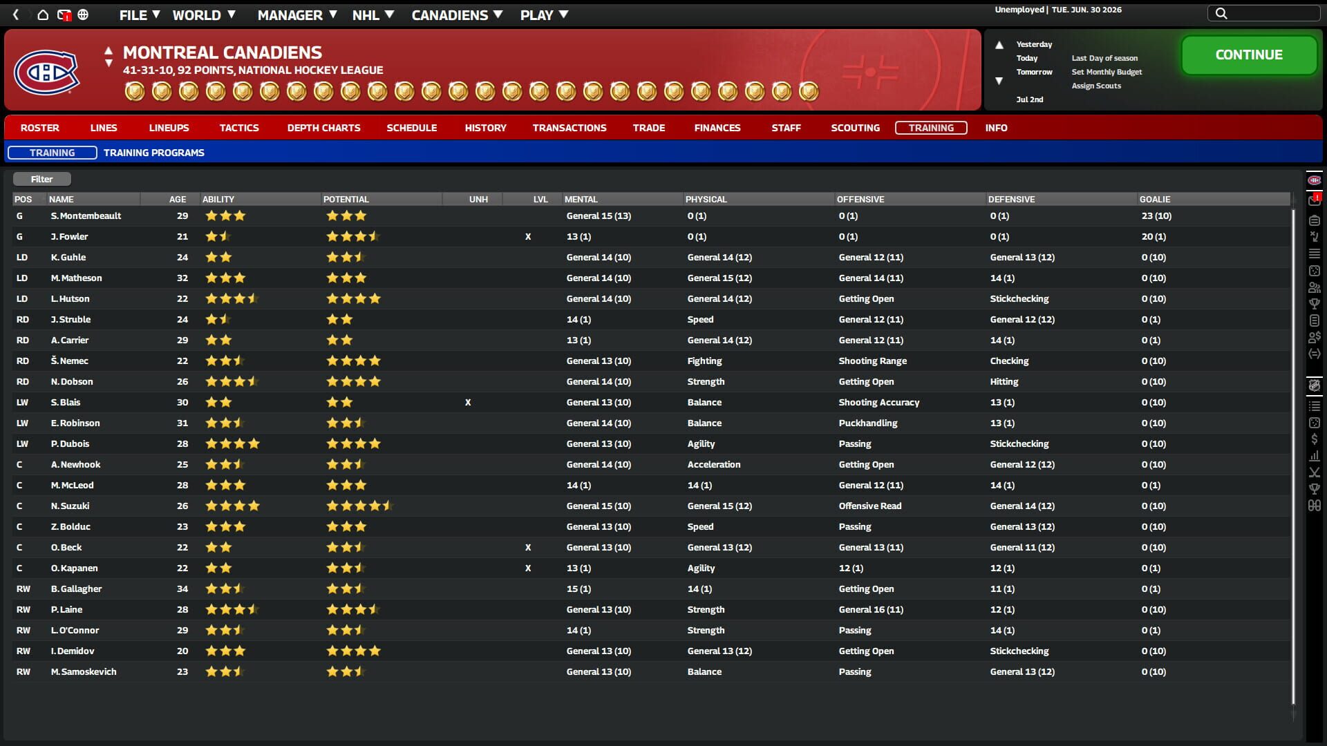 Screenshot for Franchise Hockey Manager 12