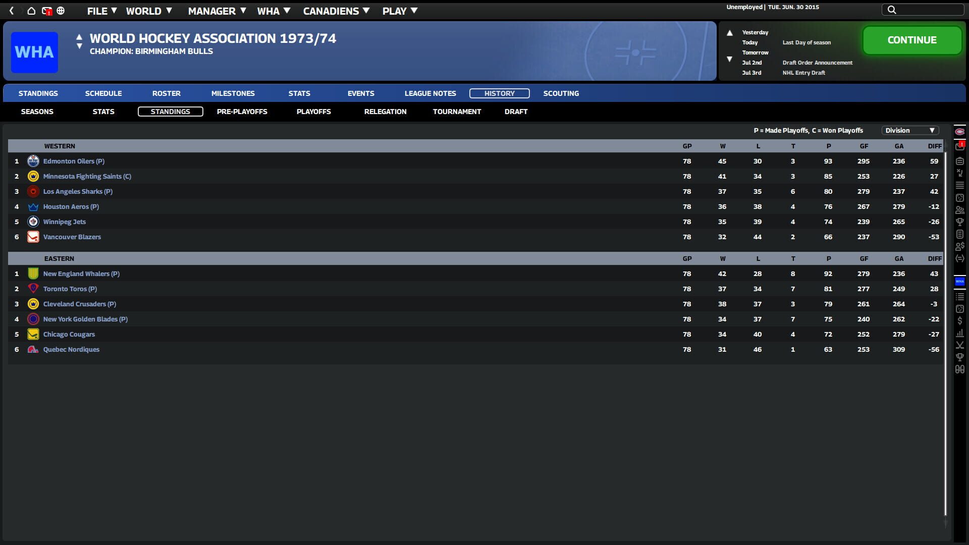 Screenshot for Franchise Hockey Manager 12