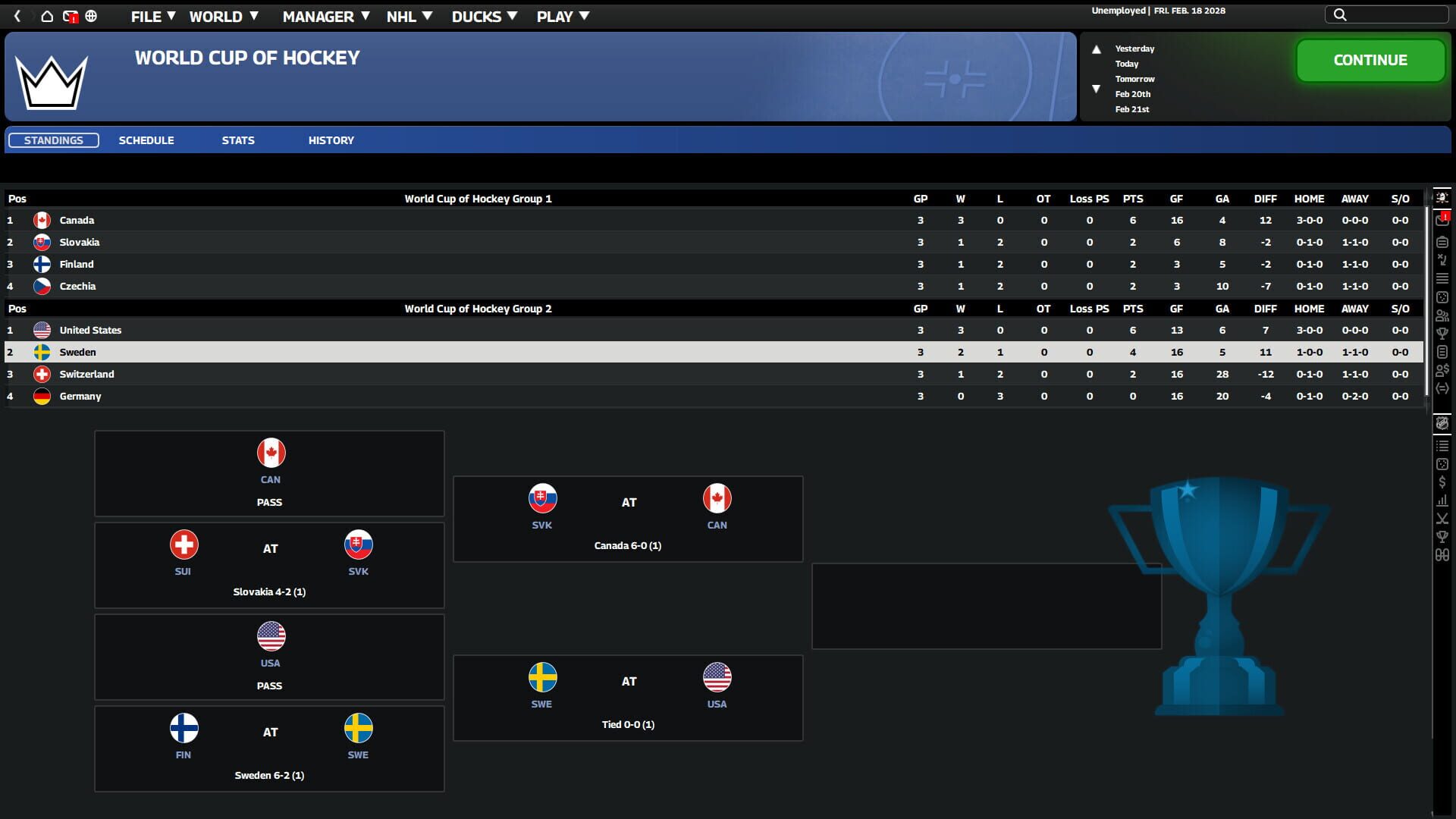 Screenshot for Franchise Hockey Manager 12