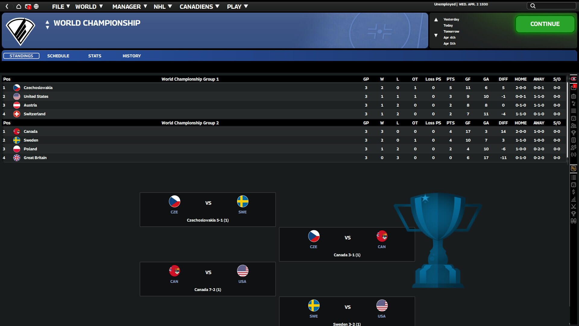Screenshot for Franchise Hockey Manager 12