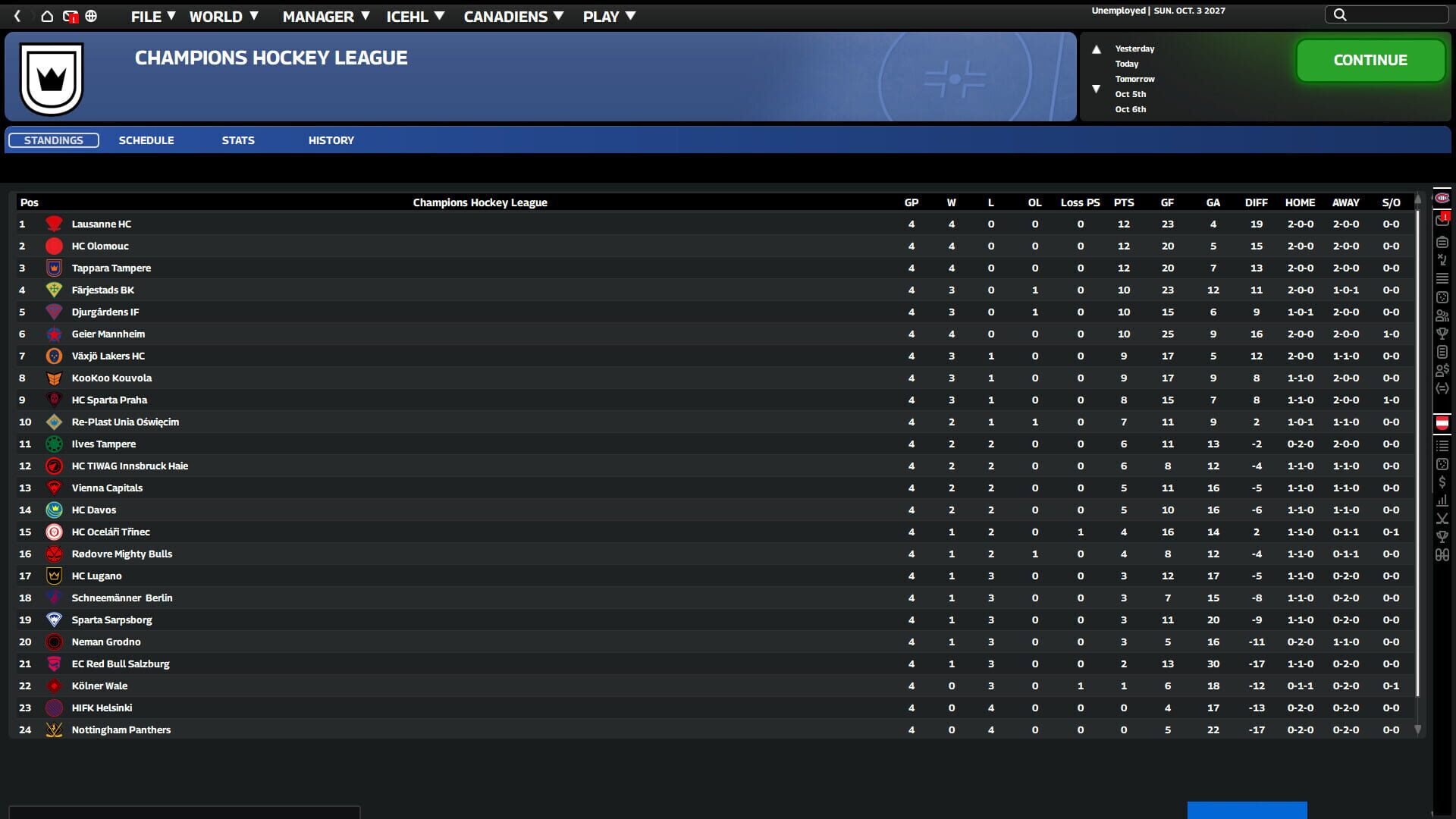Screenshot for Franchise Hockey Manager 12