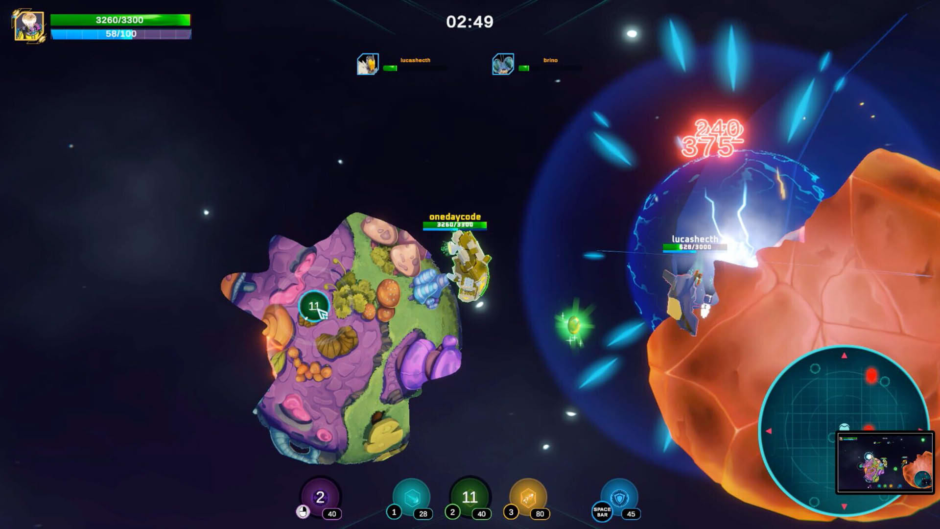 Screenshot for Gravity Blasters