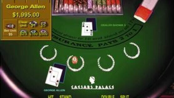 Screenshot for Caesar's Palace VIP Series: BlackJack