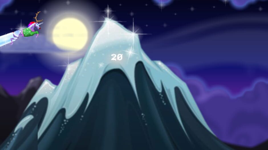 Screenshot for Robot Unicorn Attack: Christmas Edition