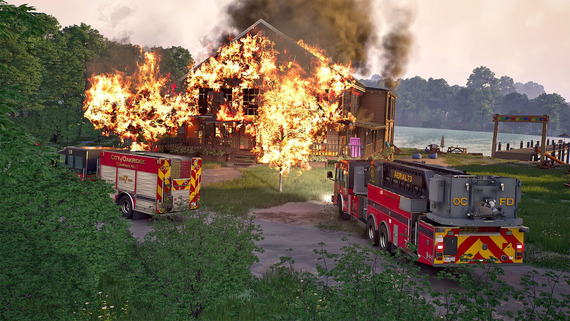 Screenshot for Firefighting Simulator: Ignite - Summer Camp DLC