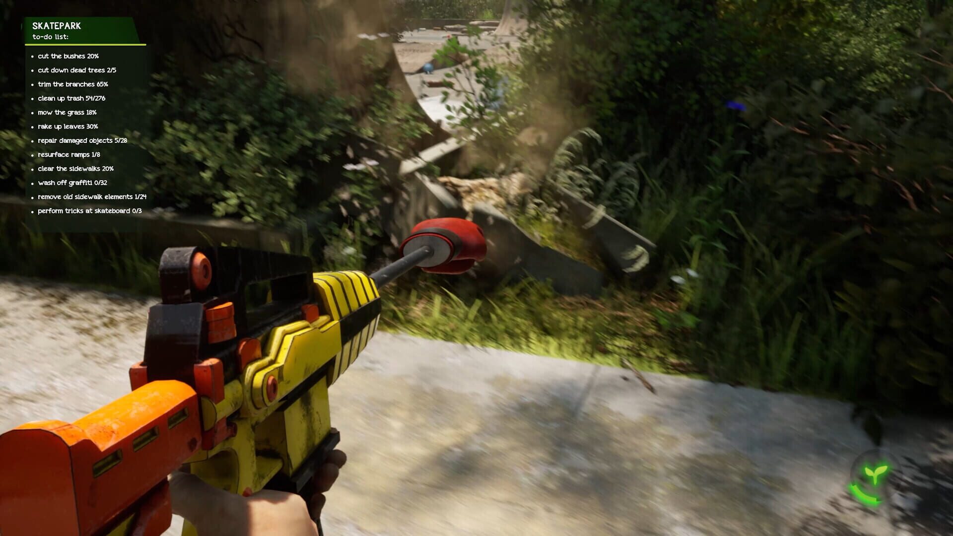 Screenshot for Overgrown Cleaner