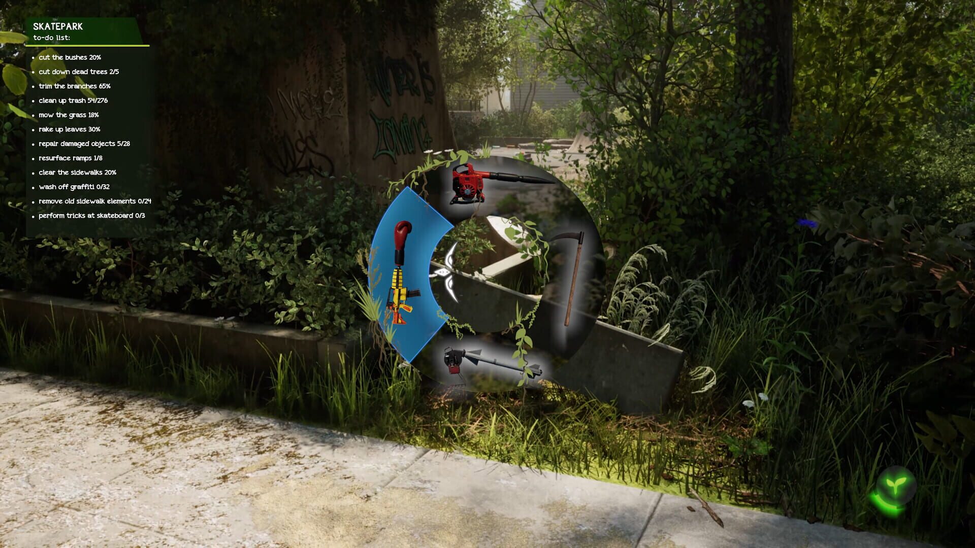 Screenshot for Overgrown Cleaner