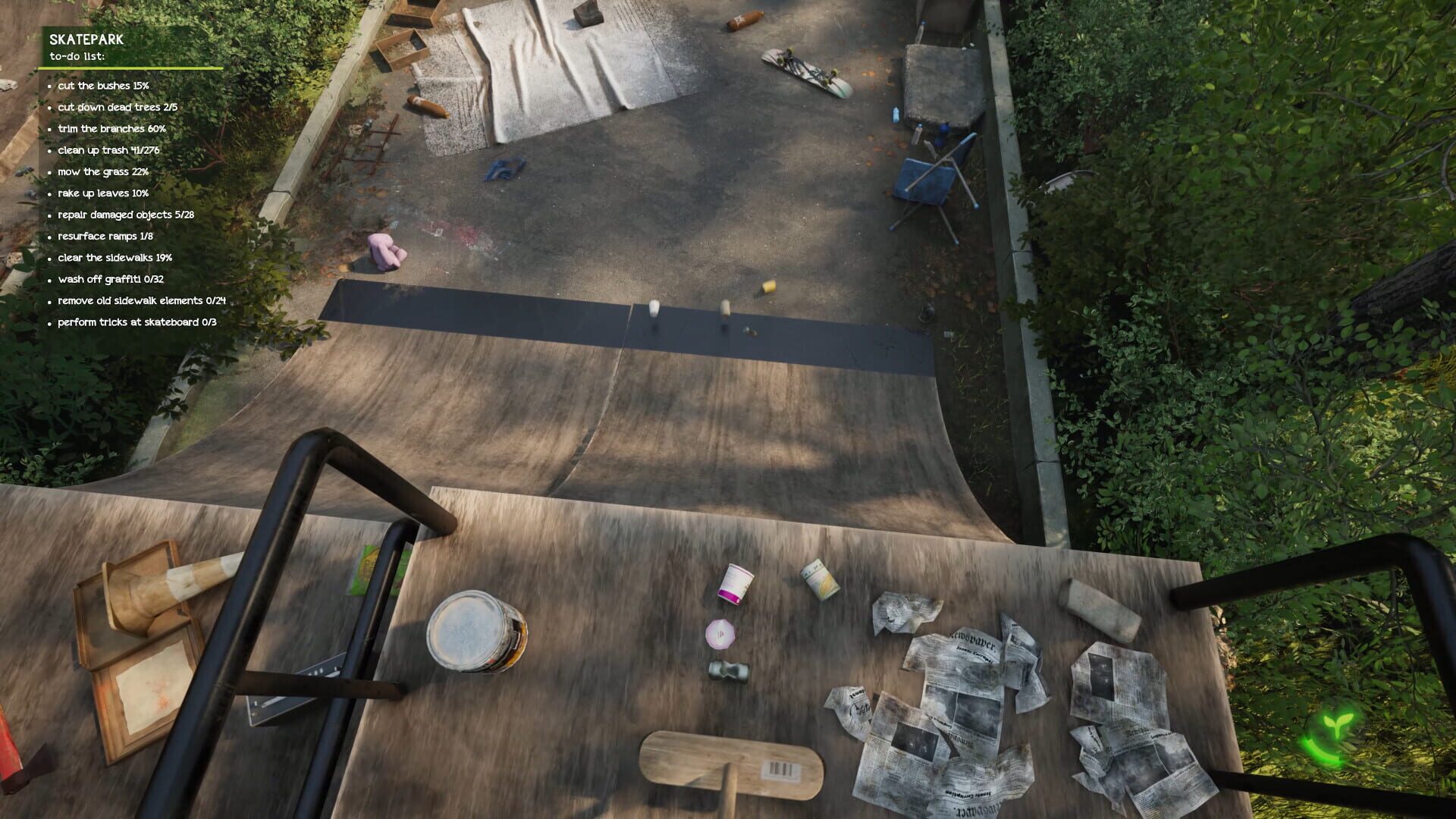Screenshot for Overgrown Cleaner