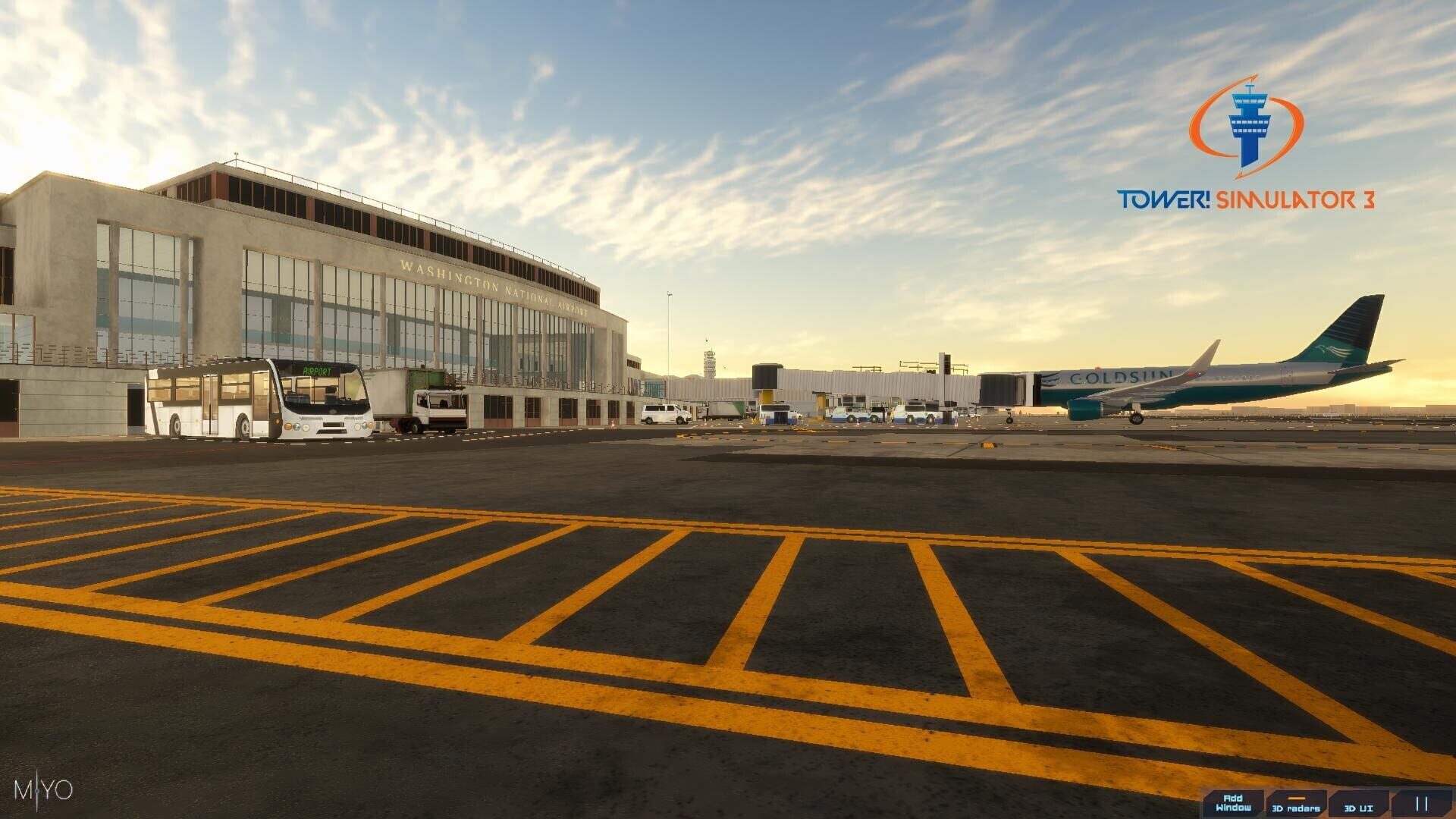 Screenshot for Tower! Simulator 3: KDCA Airport