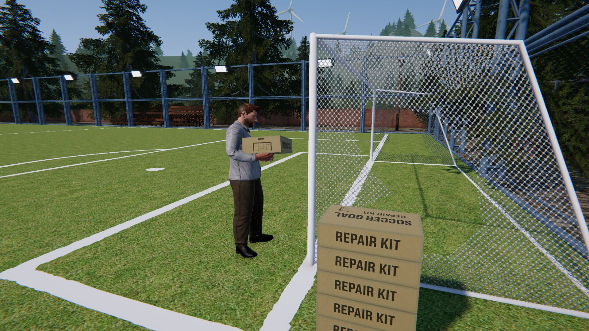 Screenshot for Football Pitch Simulator