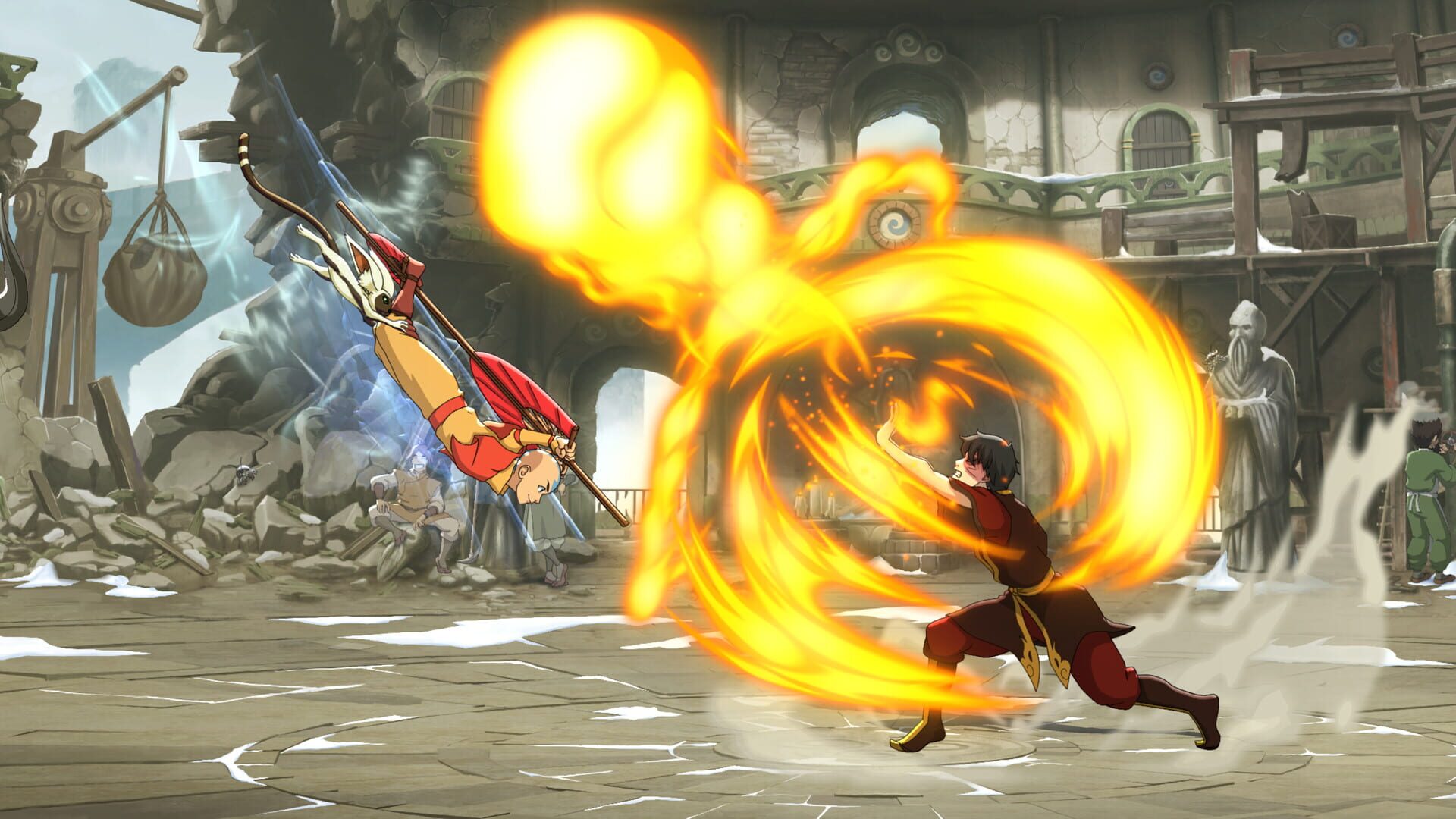 Screenshot for Avatar Legends: The Fighting Game
