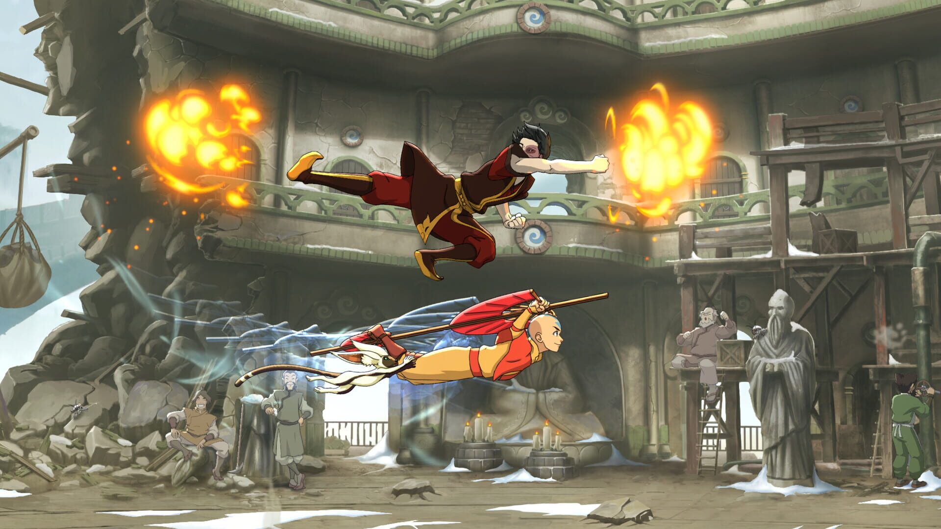 Screenshot for Avatar Legends: The Fighting Game