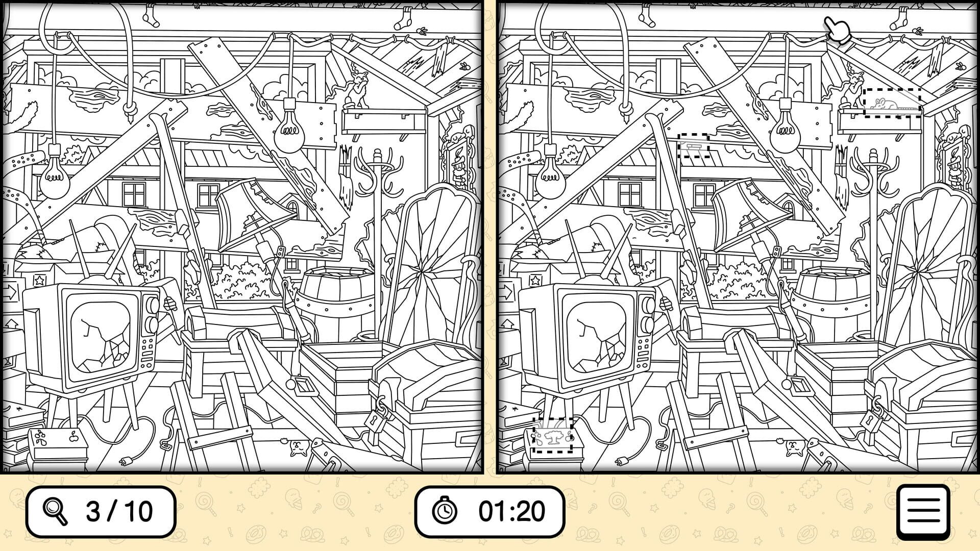 Screenshot for There's No Differences: Monsters
