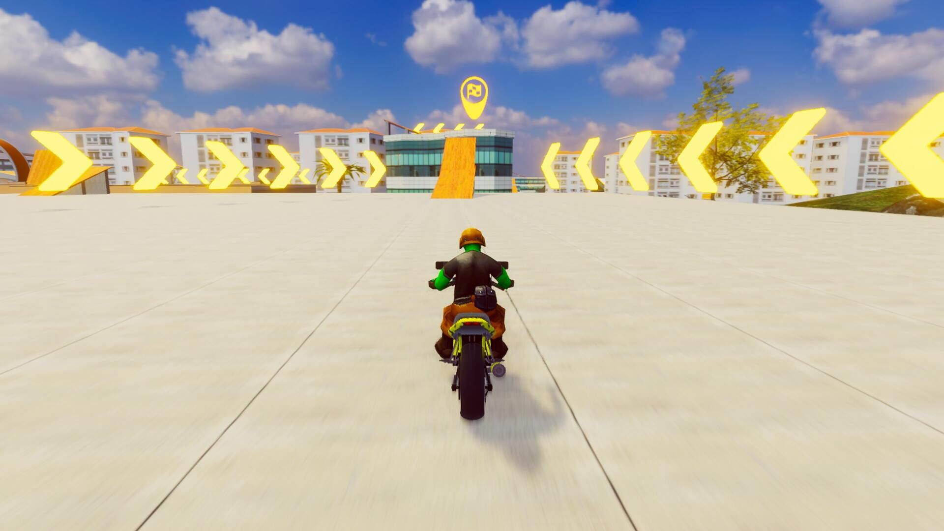 Screenshot for Green Soldiers Heroes: Extreme Bikers