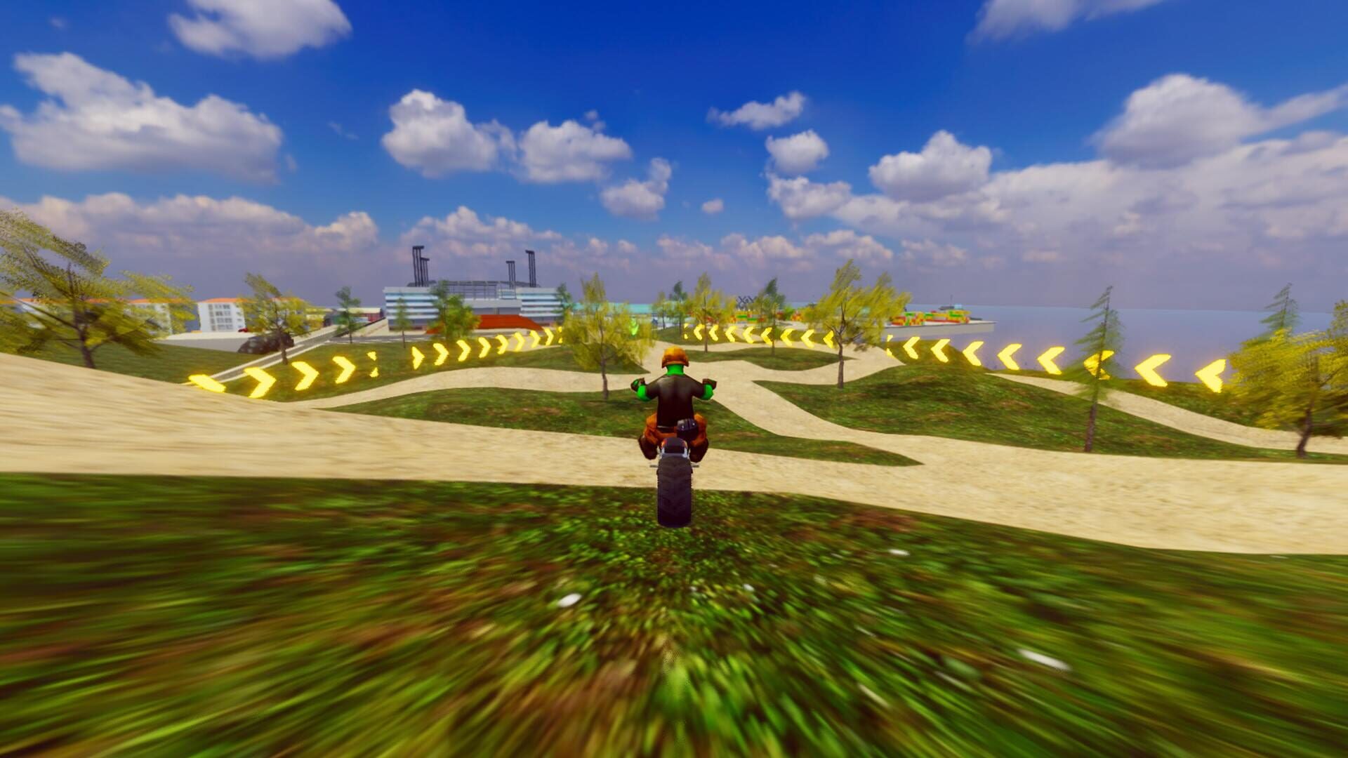 Screenshot for Green Soldiers Heroes: Extreme Bikers