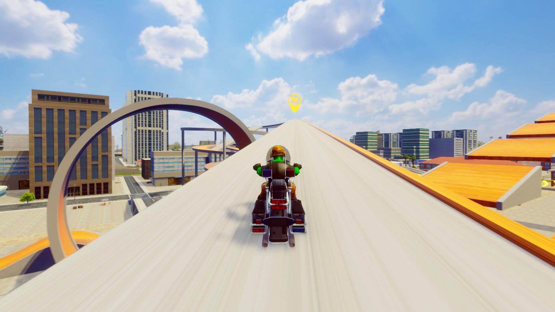 Screenshot for Green Soldiers Heroes: Extreme Bikers