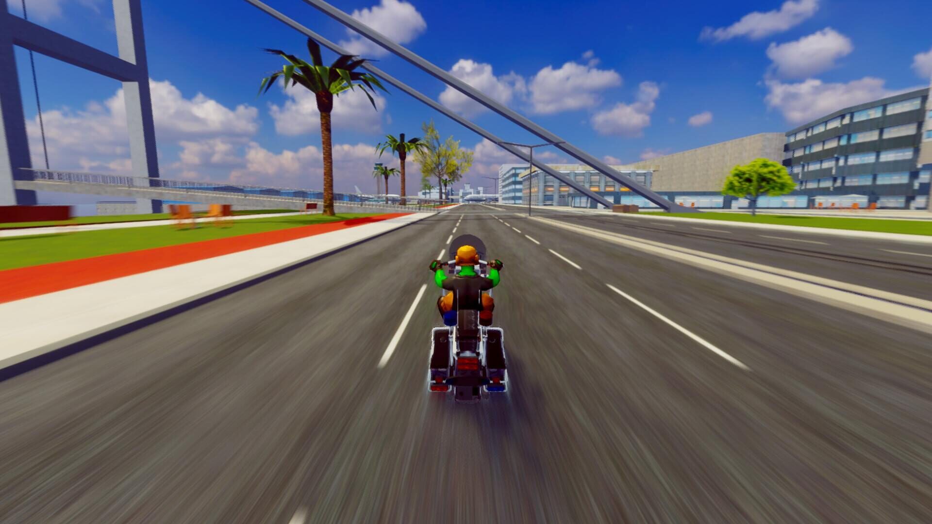 Screenshot for Green Soldiers Heroes: Extreme Bikers