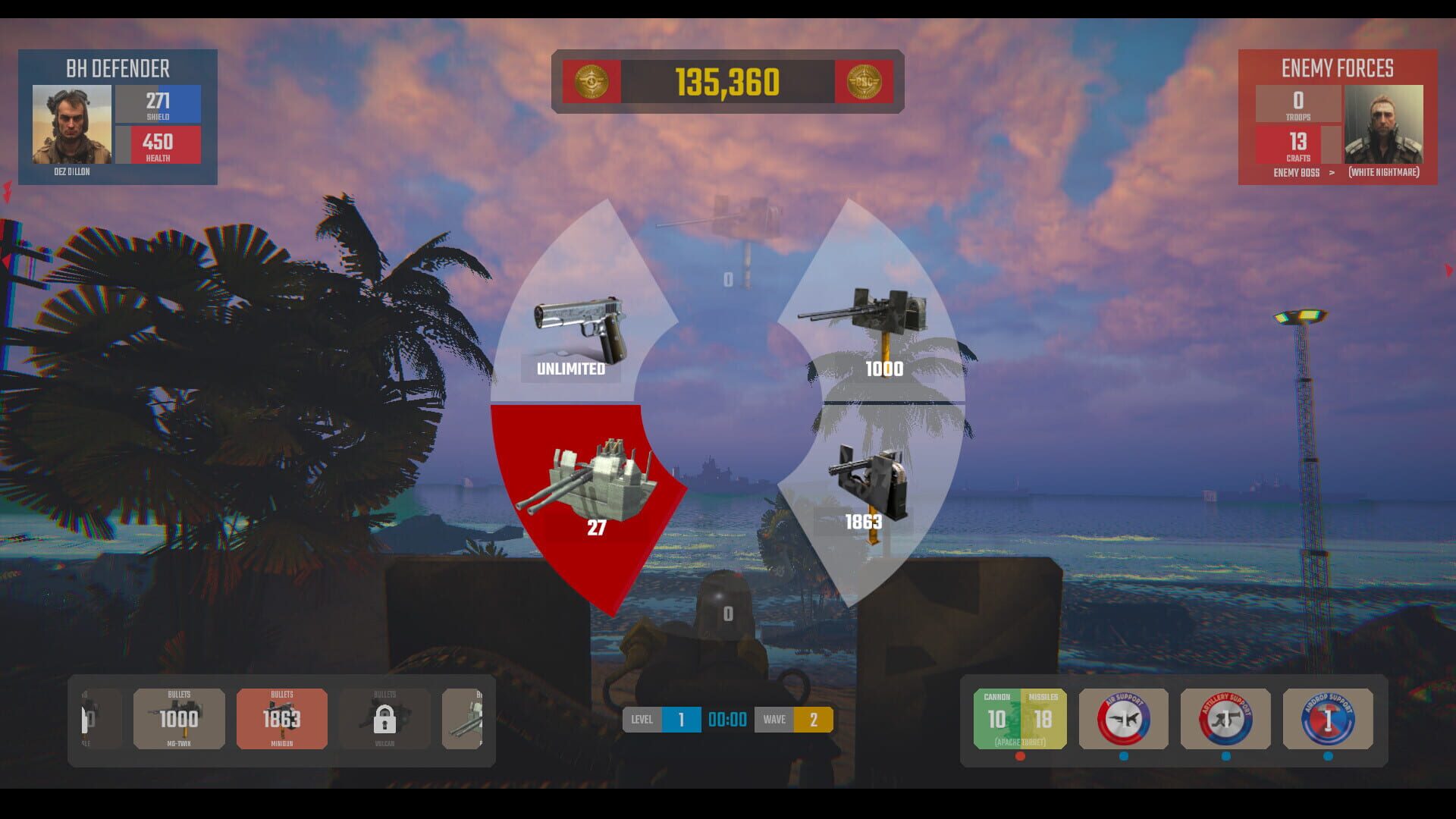 Screenshot for BeachHead Rogue