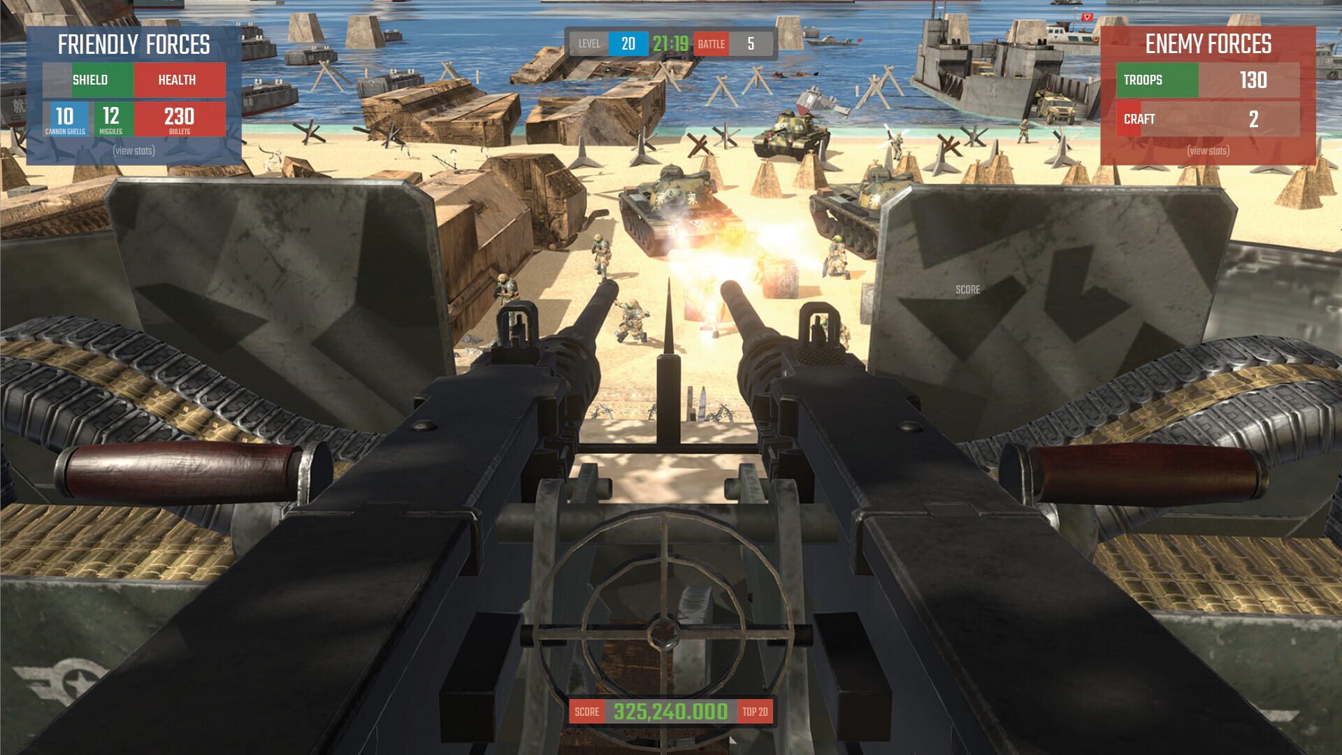 Screenshot for BeachHead Rogue
