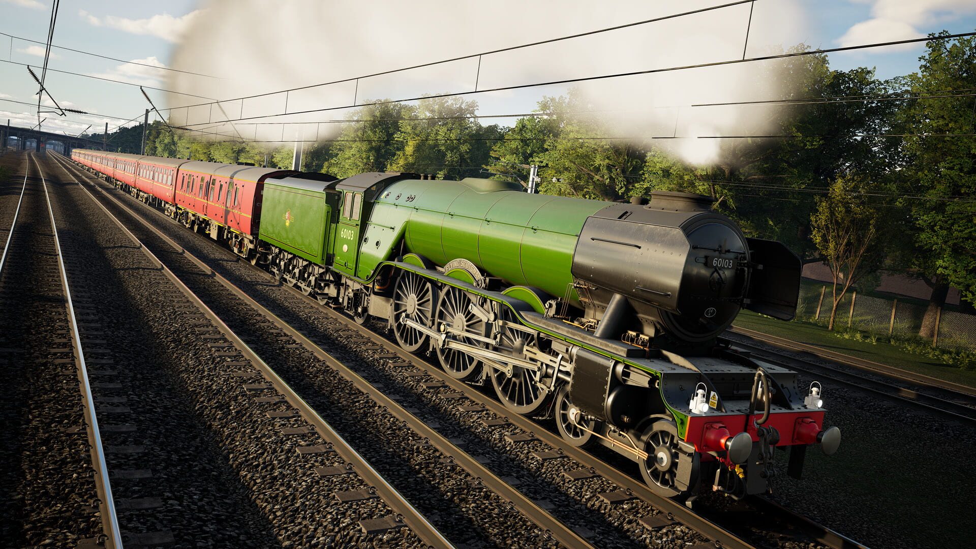 Screenshot for Train Sim World 5: LNER Class A3 60103 Flying Scotsman Steam Loco Add-On