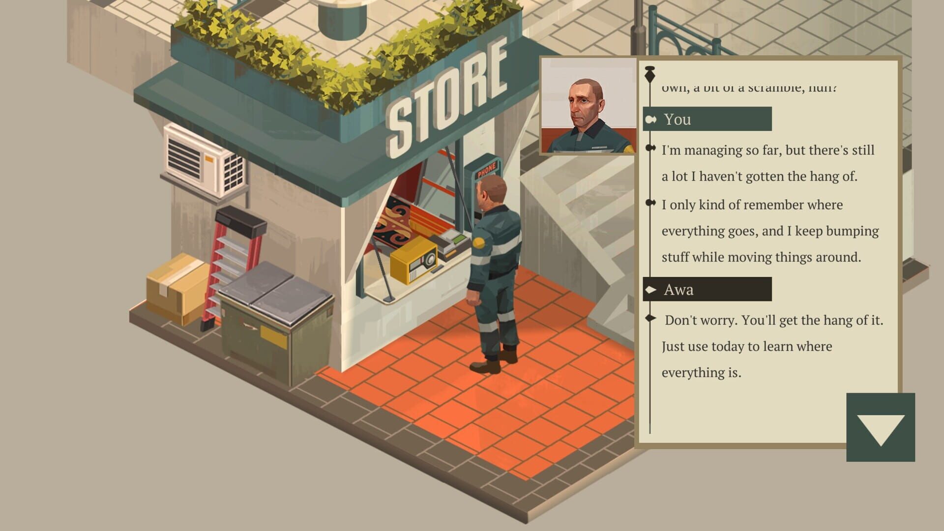 Screenshot for Nook Fall: West Town