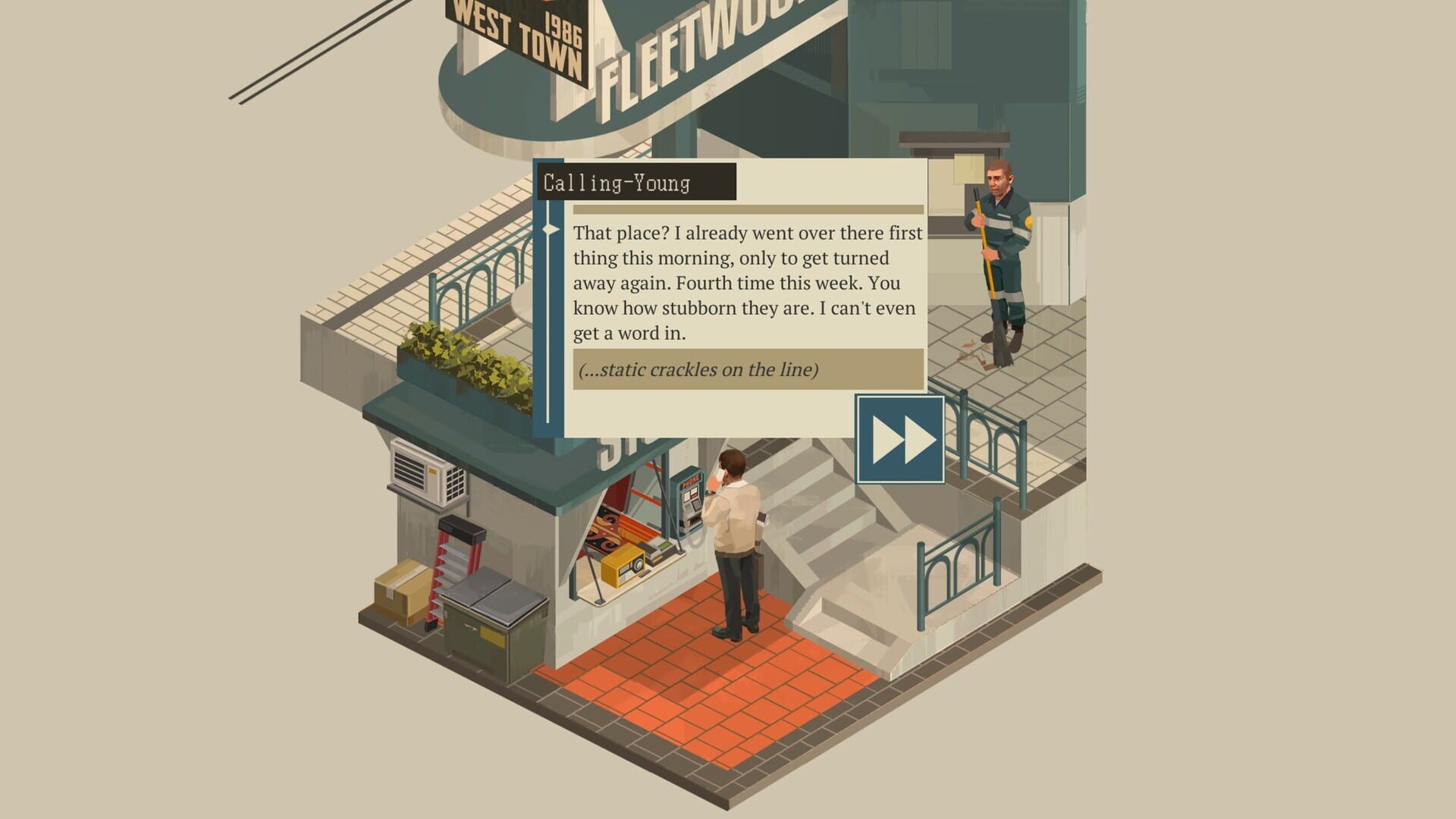 Screenshot for Nook Fall: West Town