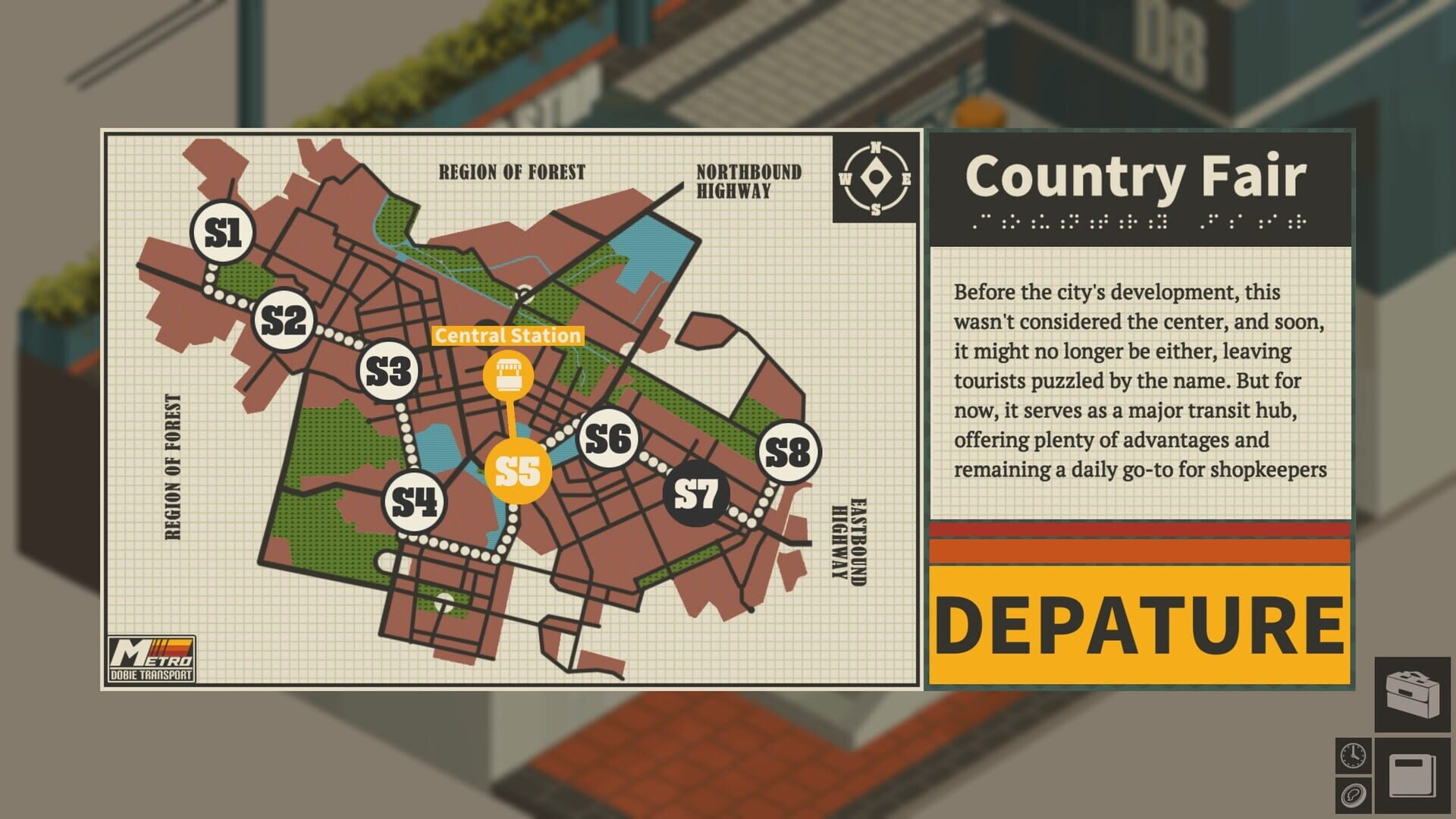 Screenshot for Nook Fall: West Town