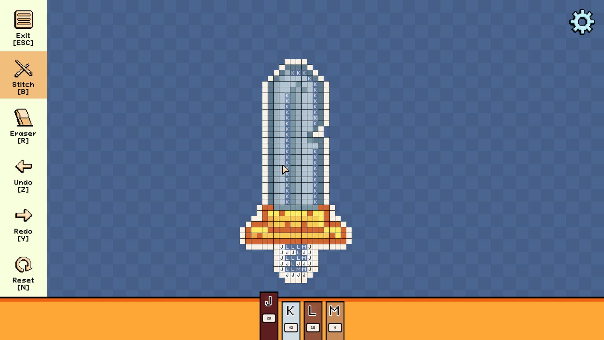 Screenshot for Pixel Cross Stitch Color by Number: Cute Pack