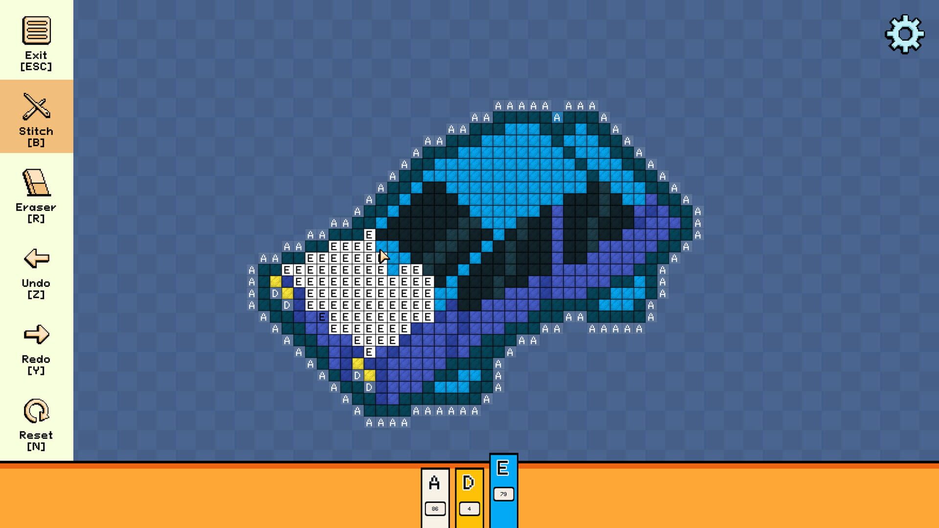 Screenshot for Pixel Cross Stitch: Color by Number - Tiny Vehicles Pack