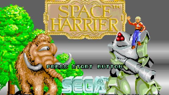 Screenshot for Space Harrier
