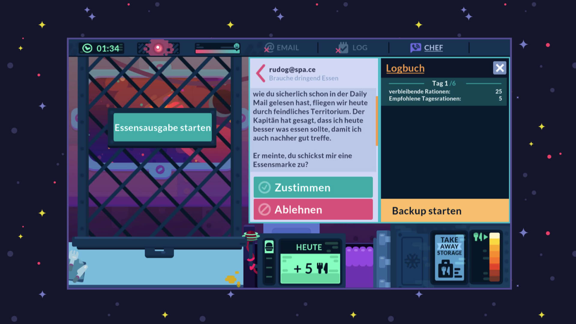 Screenshot for Spaceburgers: Journey to Green Haven