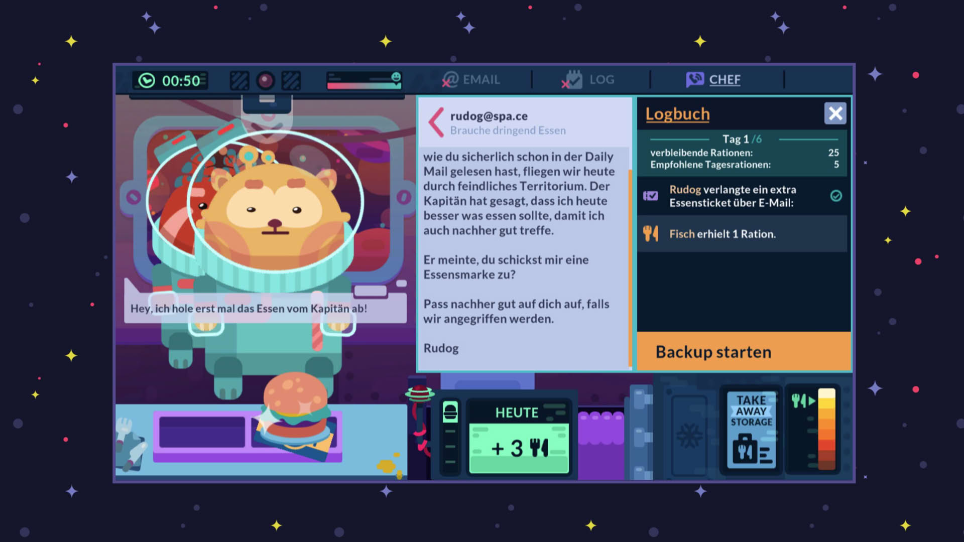 Screenshot for Spaceburgers: Journey to Green Haven