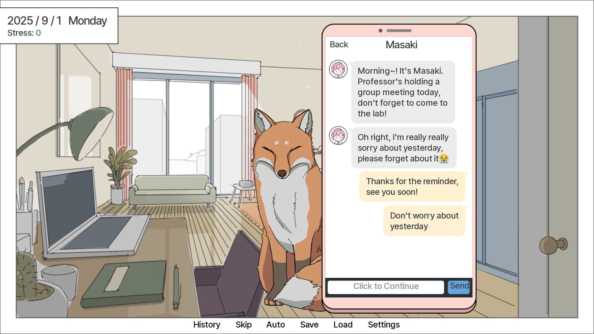Screenshot for Thesis of Love