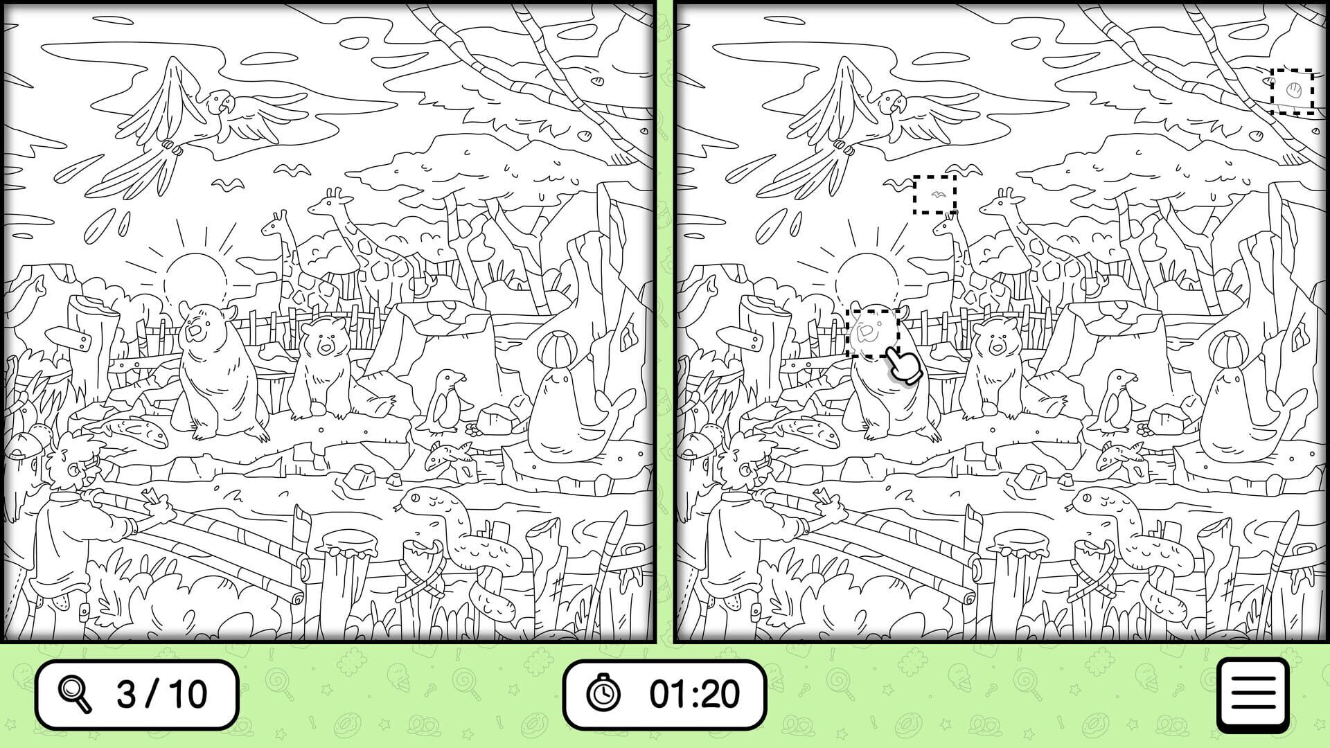 Screenshot for There's No Differences: Cake