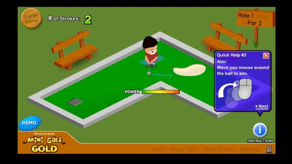 Screenshot for Mini Golf Gold