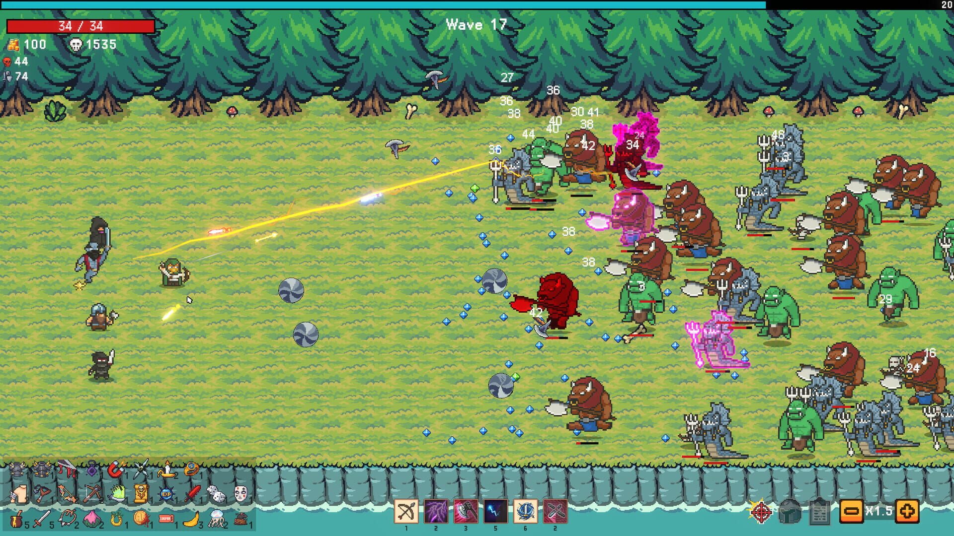 Screenshot for Pixel Survivors: Defense