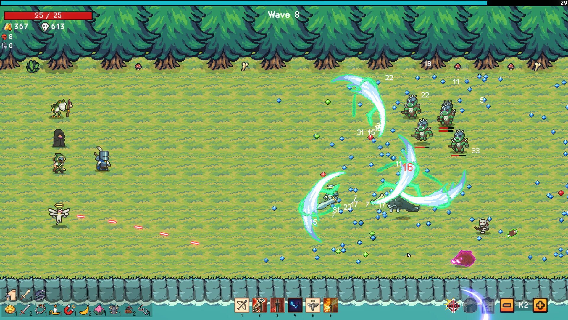 Screenshot for Pixel Survivors: Defense