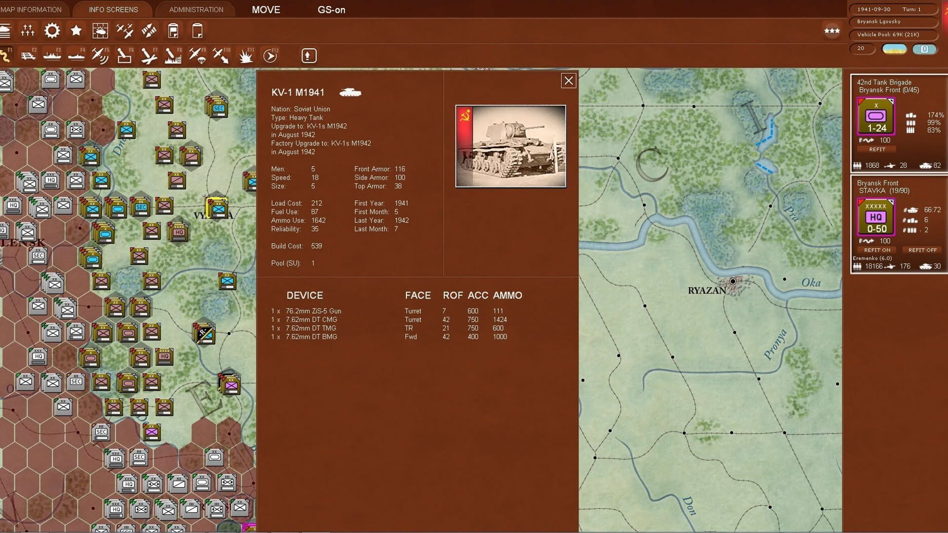 Screenshot for Gary Grigsby's War in the East