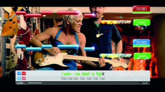 Screenshot for SingStar: Pop Edition