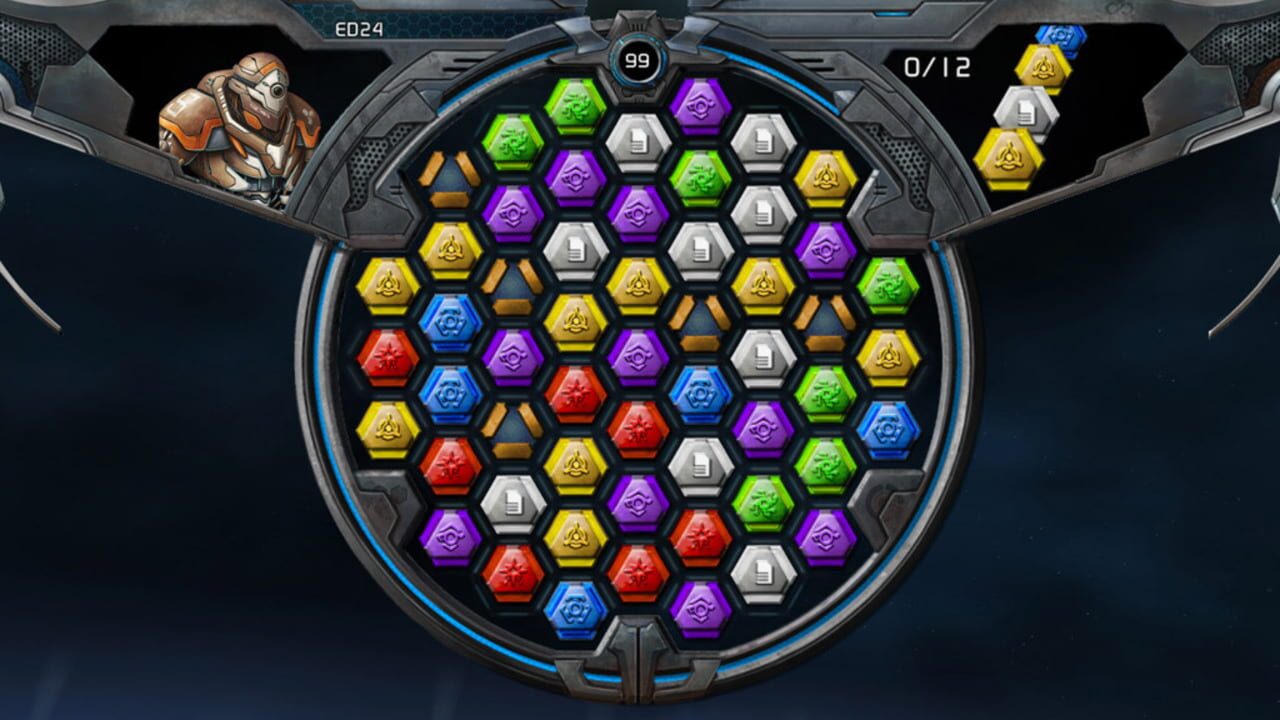 Screenshot for Puzzle Quest: Galactrix