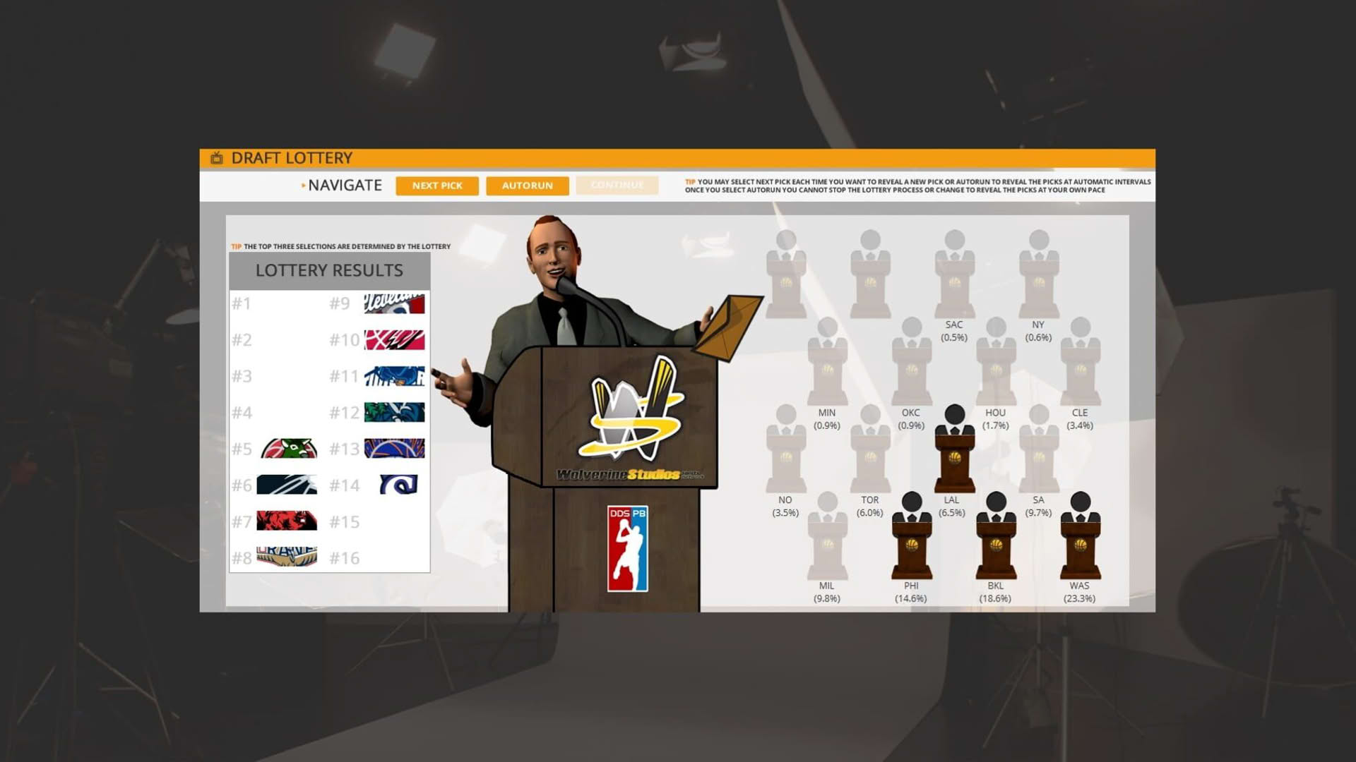 Screenshot for Draft Day Sports Pro Basketball 4