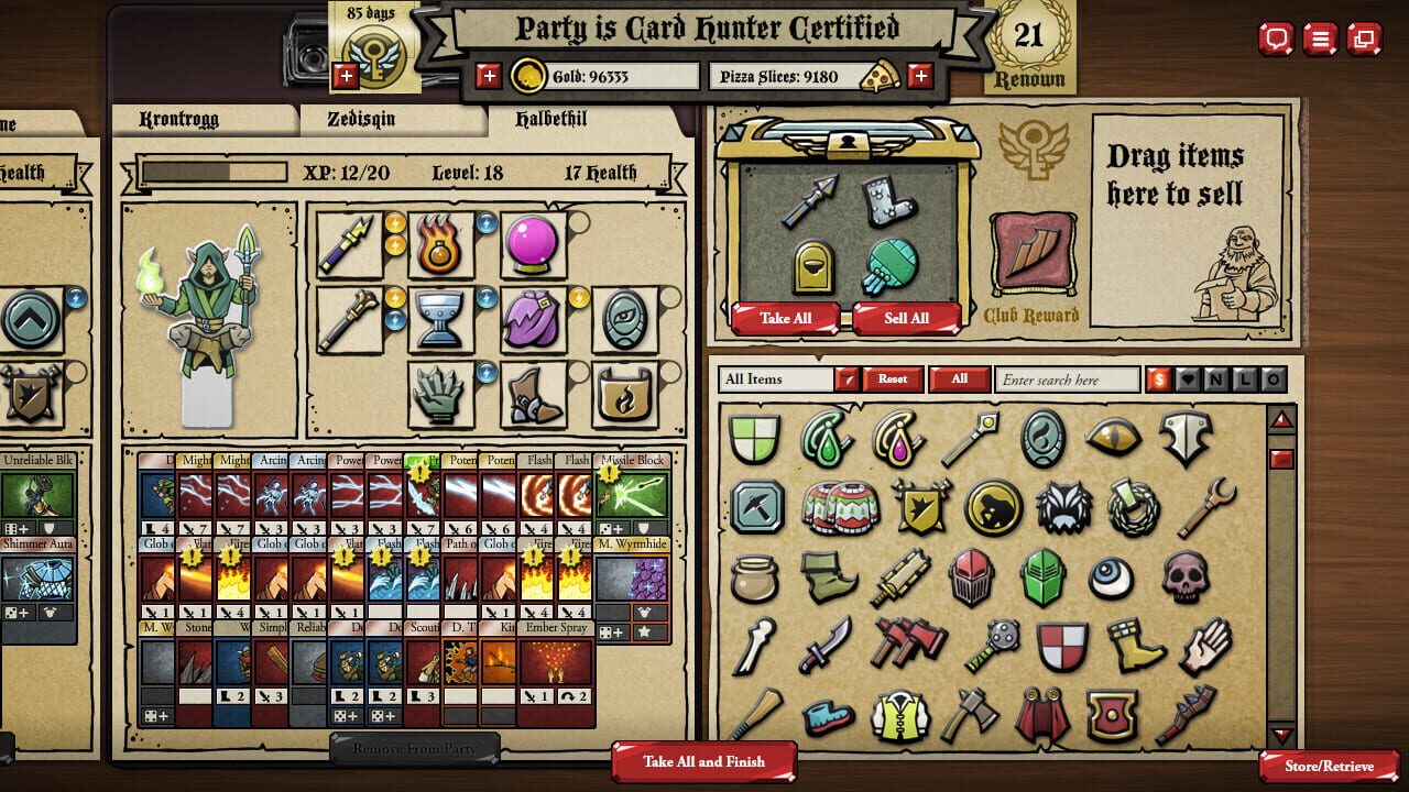 Screenshot for Card Hunter